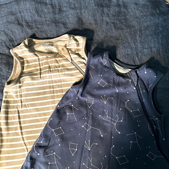 Woolino Sleep Sacks 6-18 months 100% cotton exterior and 100% wool interior - Picture 1 of 7